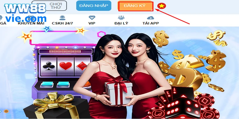 WW88 Đăng ký tài khoản WW88 để tham gia trải nghiệm cá cược trực tuyến đẳng cấp